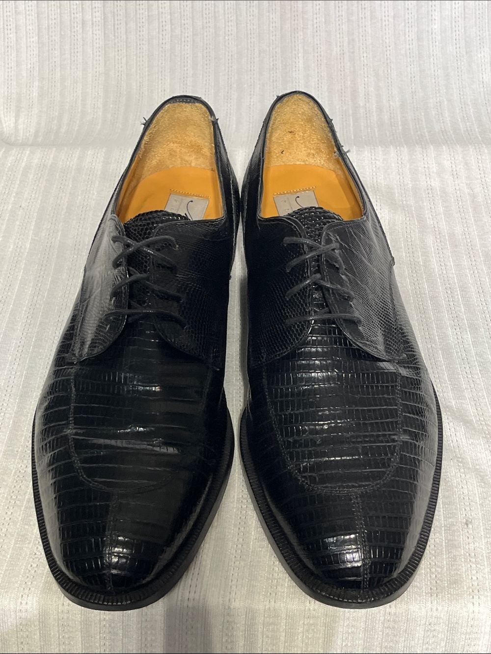 Mezlan Lizard Lace-up Oxford -9.5M